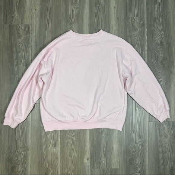 Gap x Barbie Barbiecore Pink Crewneck Sweatshirt L - Picture 4 of 6
